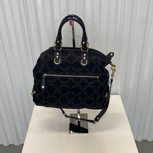 Coach Y2K OP Art satchel handbag - Picture 4 of 8